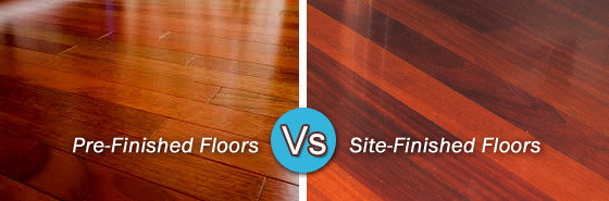 Prefinished Hardwood Flooring vs Site Finished Hardwood Floor